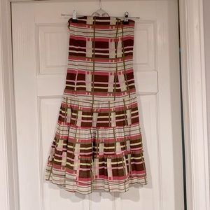 Rip Curl strapless dress with tie back